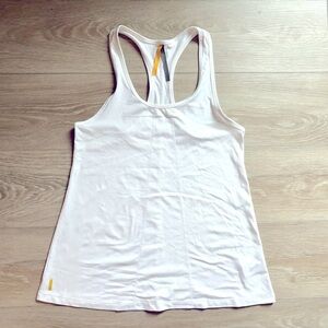Lolë white racerback tank